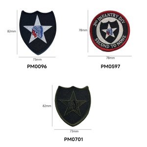 画像3: U.S. Army 2nd Infantry Division 第2歩兵師団 ミリタリーワッペン U.S.Army アーミー アメリカ陸軍 アイロン 刺繍 通販 (3)