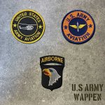 画像: U.S. Army Aviation アメリカ陸軍航空隊 ミリタリーワッペン U.S.Army アーミー アメリカ陸軍 アイロン 刺繍 通販