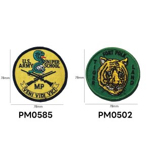 画像3: U.S. Army Schools & Training ミリタリーワッペン U.S.Army アーミー アメリカ陸軍 Tiger Land アイロン 刺繍 通販 (3)