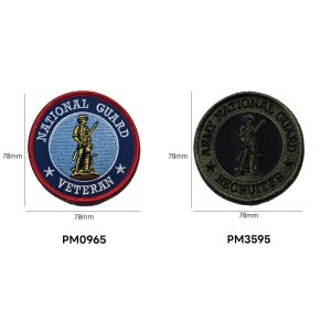 画像3: National Guard ナショナルガード ミリタリーワッペン U.S.Army アーミー アメリカ陸軍 アイロン 刺繍 通販 (3)