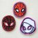 画像1: ワッペン スパイダーマン フェイスセット (1)