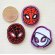 画像3: ワッペン スパイダーマン フェイスセット (3)