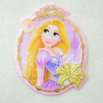 画像: ワッペン ディズニー プリンセス ラプンツェル キラキラ
