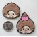 画像4: ワッペン モンチッチ モンチッチくん モンチッチちゃん アイロン おしゃれ 大人向け 2枚セット (4)
