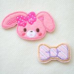 画像: ワッペン サンリオ ぼんぼんりぼん 2枚セット