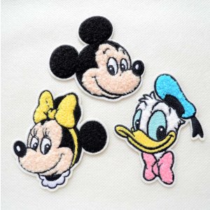 画像4: ワッペン ディズニー ミッキーマウス レトロ サガラ アイロン シール おしゃれ 大人 (4)