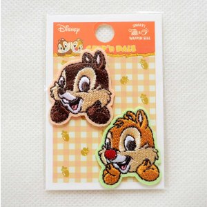 画像5: ワッペン チップ と デール ディズニー アイロン シール おしゃれ 大人  (5)