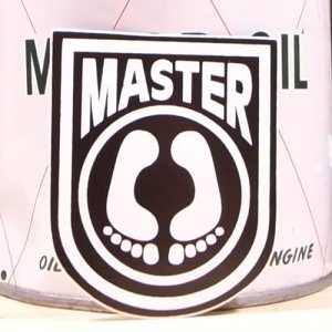 画像1: ステッカー/シール マスター Master (1)
