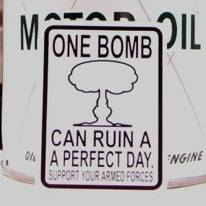 画像1: ステッカー/シール ONE BOMB (1)