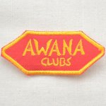 画像: ヴィンテージレプリカワッペン Awana Clubs アワナクラブ(糊なし)