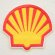 ロゴワッペン シェル Shell オイル(ダイカット)