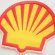 ロゴワッペン シェル Shell オイル(ダイカット)