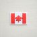 ミニワッペン カナダ国旗(SSサイズ) Canada Flag WN0007BR-SS