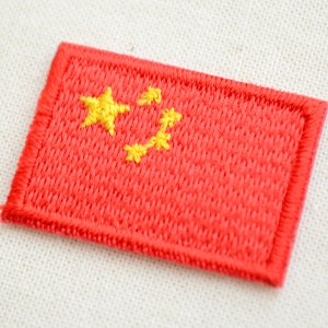 ミニワッペン 中国国旗 五星紅旗(SSサイズ) China Flag WN0007CN-SS