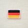 ミニワッペン ドイツ国旗(SSサイズ) German Flag WN0007GR-SS