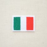 画像: ミニワッペン イタリア国旗(SSサイズ)