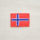 画像: ミニワッペン ノルウェー国旗(SSサイズ)