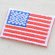 ミニワッペン アメリカ国旗 星条旗(SSサイズ) アメリカンフラッグ USA Flag WN0007US-SS