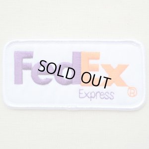 画像1: ロゴワッペン FedEX Express フェデックス エクスプレス (1)