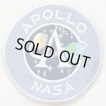 画像: ロゴワッペン アポロナサ APOLLO NASA(Mサイズ)