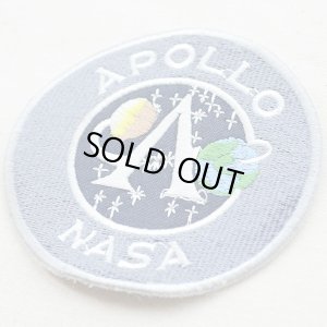 画像2: ロゴワッペン アポロナサ APOLLO NASA(Mサイズ) (2)