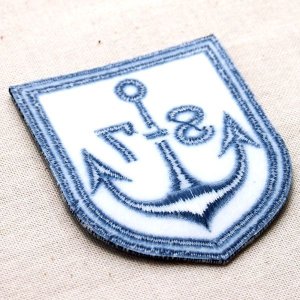 画像3: エンブレムワッペン Anchor アンカー(S-7) (3)