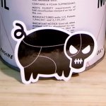 画像: ステッカー　  PIG SKULL