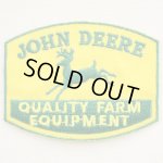画像: ロゴワッペン ジョンディア John Deere(Q.F.E)