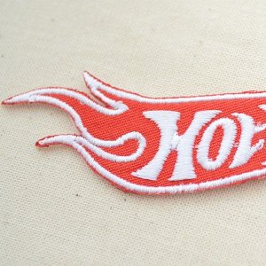 画像2: ロゴワッペン ホットウィール Hot Wheels(ダイカット) (2)