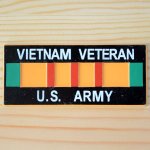 画像: USAマグネット/磁石 ベトナムベテラン アーミー(米陸軍/アメリカ製)