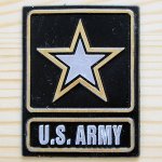 画像: USAマグネット/磁石 アーミースター U.S.Army(アメリカ製)