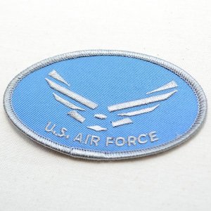 画像2: ミリタリーワッペン U.S.Air Force エアフォース アメリカ空軍(オーバル) (2)