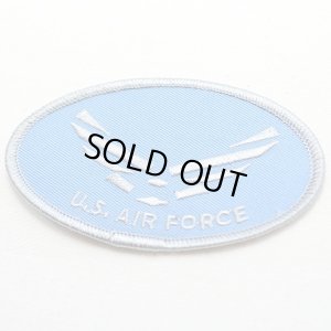 画像2: ミリタリーワッペン U.S.Air Force エアフォース アメリカ空軍(オーバル) (2)