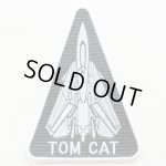 画像: ミリタリーワッペン Tom Cat トムキャット アメリカ海軍(戦闘機/トライアングル)