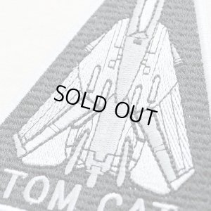 画像2: ミリタリーワッペン Tom Cat トムキャット アメリカ海軍(戦闘機/トライアングル) (2)