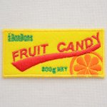画像: ワッペン フルーツキャンディー Fruit Candy