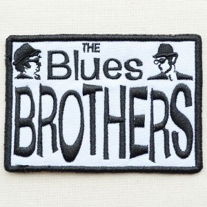 画像1: 音楽ワッペン The Blues Brothers ブルースブラザーズ (1)