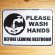 画像1: 看板/プラサインボード 手を洗いましょう Please Wash Hands *メール便不可 (1)
