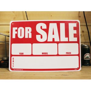 画像1: 看板/プラサインボード 売ります For Sale *メール便不可 (1)
