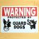 画像1: 看板/プラサインボード 番犬に注意 Warning Guard Dogs *メール便不可 (1)