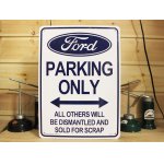 画像: 看板/プラサインボード フォード専用駐車場 Ford Parking *メール便不可
