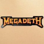画像: 音楽ステッカー Megadeth メガデス ロック メタル