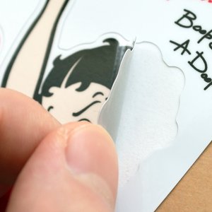 画像3: ステッカー/シール ベティブープ Betty Boop(ドット) (3)