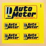画像: ステッカー/シール オートメーター Auto Meter(ミニロゴ/5ピース)