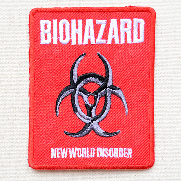 BIOHAZARD バイオハザード カモフラ ロゴ ワッペン MA-1 ブルゾン