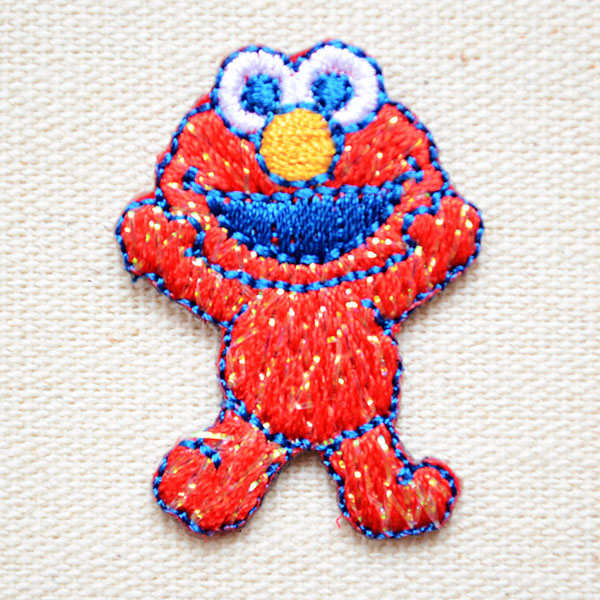 ☆ミント刺繍×セサミ☆ ハンドメイドリバーシブルスタイ