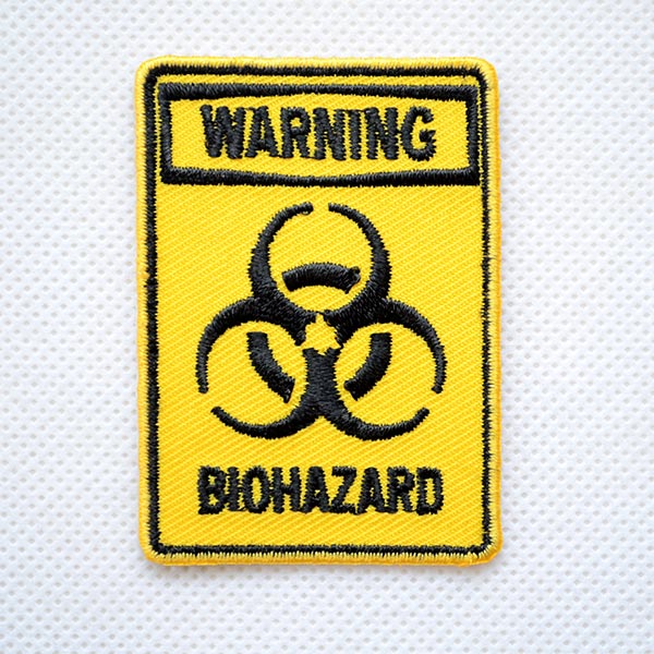 BIOHAZARD バイオハザード カモフラ ロゴ ワッペン MA-1 ブルゾン