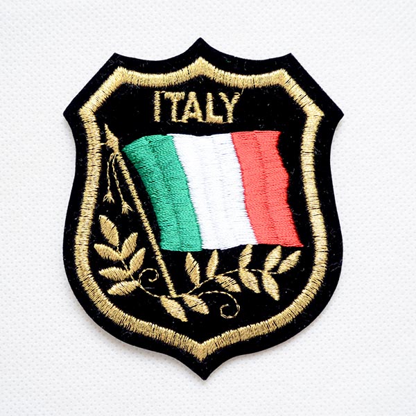 新入荷  イタリア 国旗 ワッペン 小型 ローマ ヨーロッパ ITALY