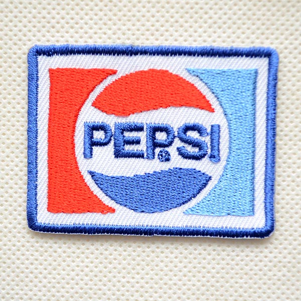 SALE/ UNKNOWN PEPSI‐COLA ペプシコーラ 英文字 スタジアムジャケット 防寒  刺繍 企業 ブルー (メンズ  L相当)   N7009